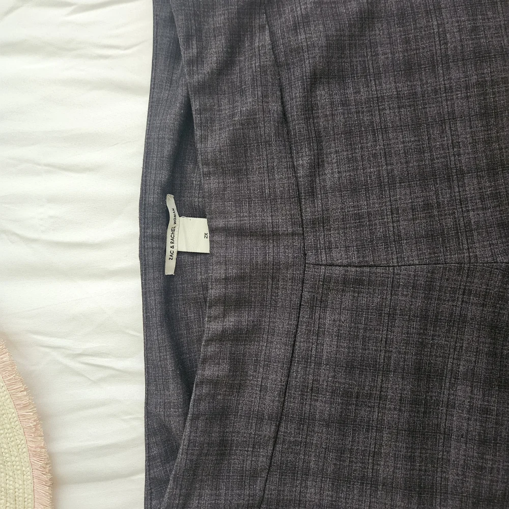 Zac & Rachel Dark Gray Women's Pants - Picture 3 of 6